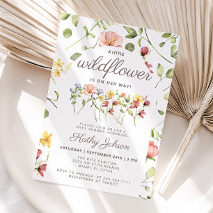En liten inbjudan till Wildblomma Baby Shower