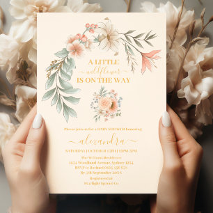 En liten inbjudan till Wildblomma Baby Shower