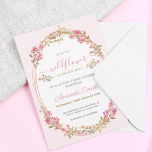 En liten inbjudan till Wildblomma Baby Shower