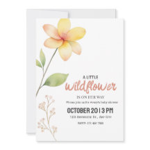 En liten inbjudan till Wildblomma Baby Shower