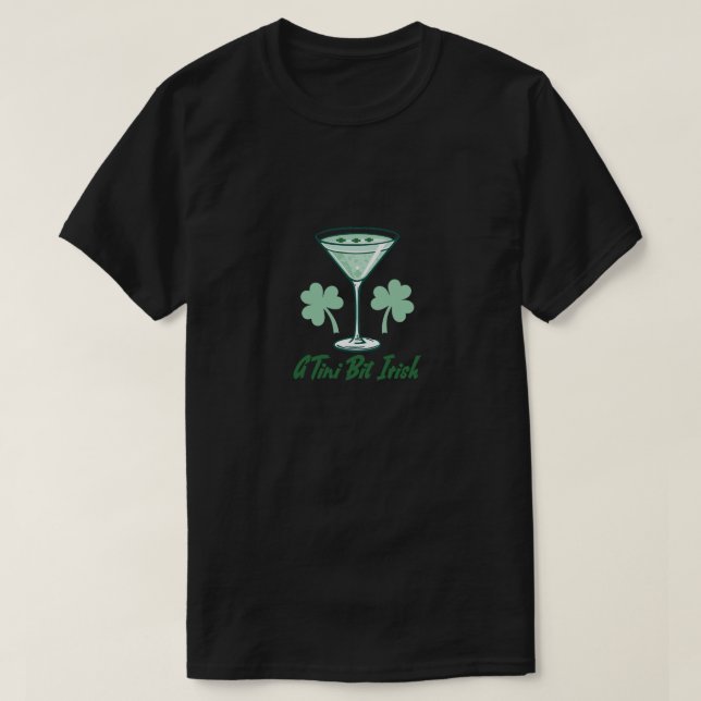 En liten irländsk stänk - Roligt St. Patrick's Day T Shirt (Design framsida)