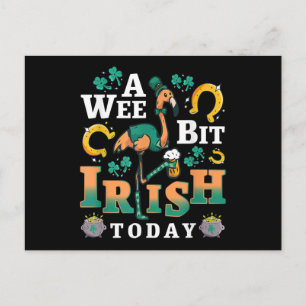 En liten irländsk stund idag St. Patrick'S Day F Vykort