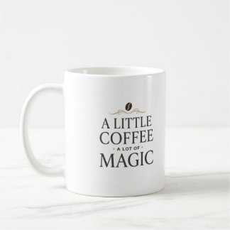En Liten Kaffe En Massa Magi Elegant Kaffe Kärlek Kaffemugg