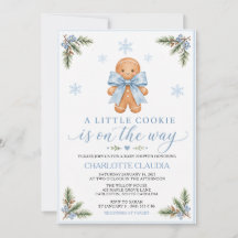 En Liten Kaka På Väg Gingerbread Baby Shower