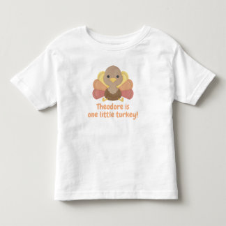 En liten kalkon födelsedag t shirt