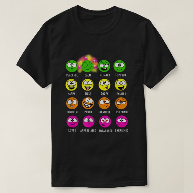 En liten känslogrupp t shirt (Design framsida)