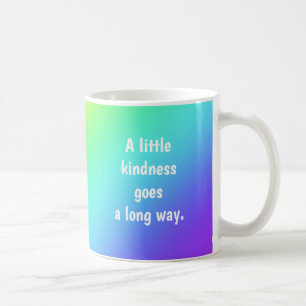 En liten kindness går långt Regbow Mugg