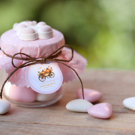 En liten knumpkin Fall Baby Shower Gender Neutral Gåvor Etiketter