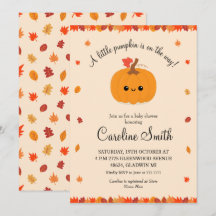 En liten knumpkin-hösten-babystövel