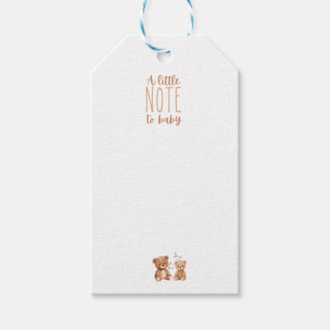 En liten kommentar till Baby Sticker Inside Bok fö Presentetikett (Framsidan)