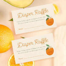 En liten kutie babyskor Diaper Raffle Biljett