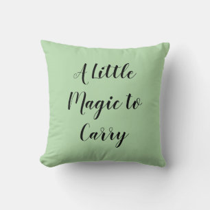 En liten magi att bära Totebag Magisk Citat Kudde
