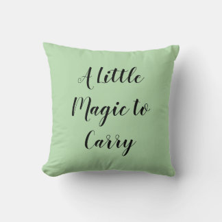 En liten magi att bära Totebag | Magisk Citat Kudde