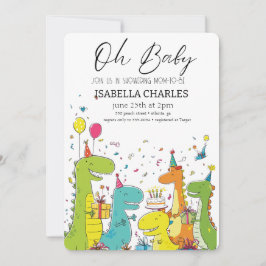 En liten man är på väg inbjudningar