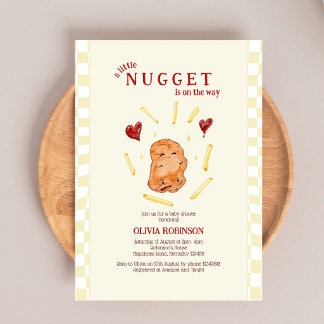 En liten nugget på väg - Baby Shower