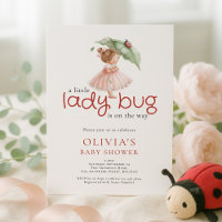 En liten nyckelpiga baby shower