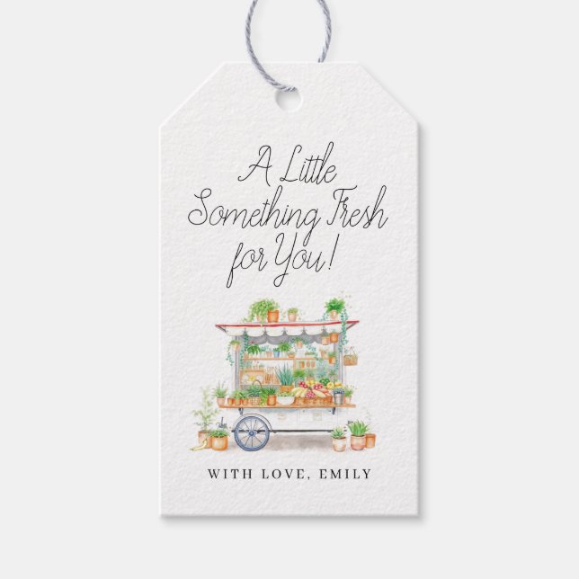 En liten nyhet i Möhippan Märkre Presentetikett (Framsidan)