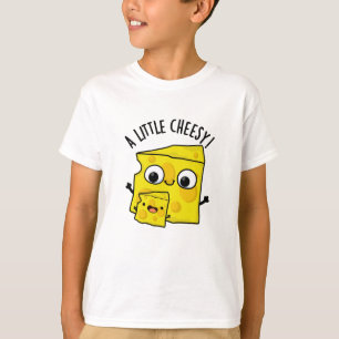 En liten ostyng matpun t shirt