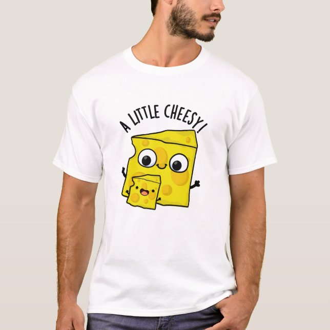 En liten ostyng matpun t shirt (Framsida)