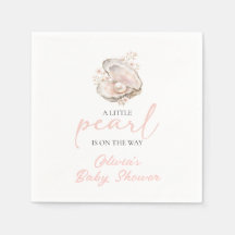 En liten pärla är på väg Kust Baby Shower