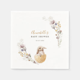 En liten Påsk babystövel Pappersservett