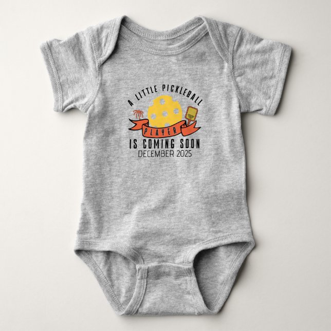 En liten Pickleball Player kommer snart T Shirt (Framsida)