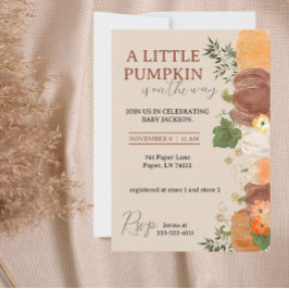 En liten pipa är på väg att visa sig i Inbjudan. Inbjudningar