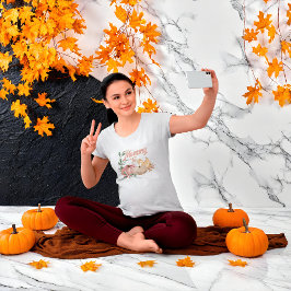 En liten pipa är på väg - Mamma att bli T Shirt