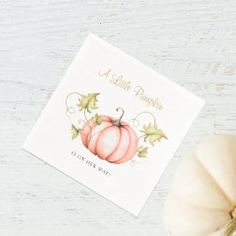 En liten pipa, babykläder, vattenfärg pappersservett