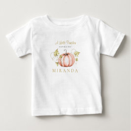 En liten pipa, babykläder, vattenfärg t shirt