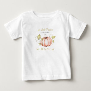 En liten pipa, babykläder, vattenfärg t shirt