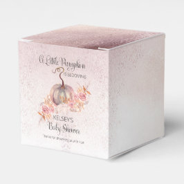 En liten pipa blåser Rosa Babyskåda Presentaskar