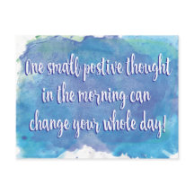 En liten positiv tanke - inspirerande citat