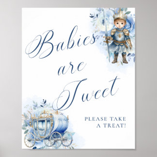 En liten Prince Royal Blue Sweets Poster