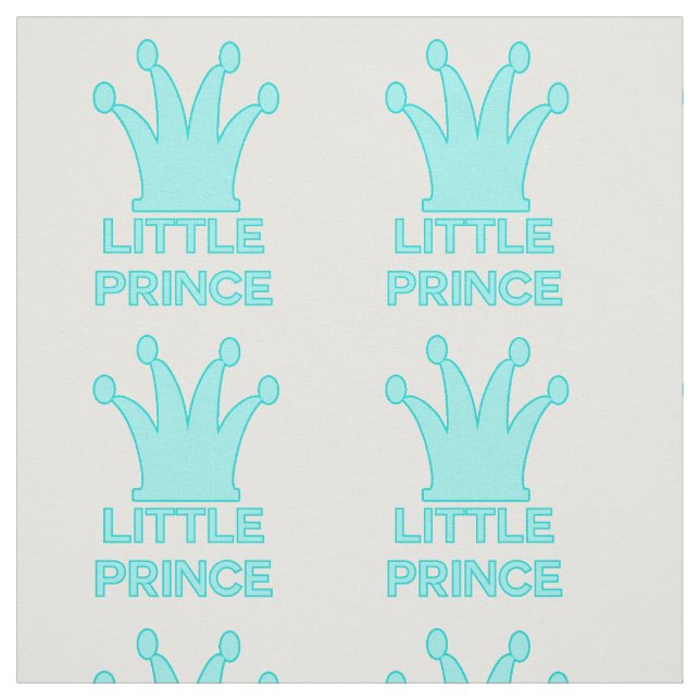En liten prins - ett royal baby! tyg (Provkarta)
