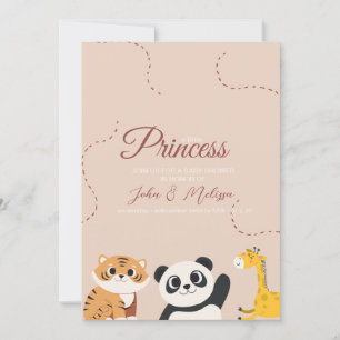 En liten prinsessa kommer inbjudningar