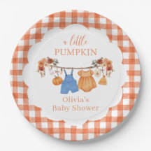 En liten pumpa höst Baby Shower