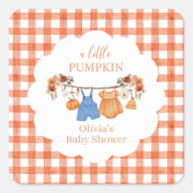 En liten pumpa höst Baby Shower