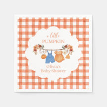 En liten pumpa höst Baby Shower