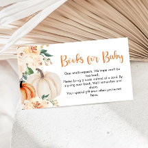 En liten pumpa - önskebok för baby shower