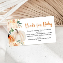 En liten pumpa - önskebok för baby shower tilläggskort