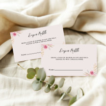 En liten pumpa rosa baby shower blöja lotteri