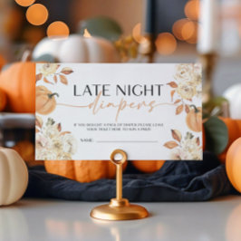 En liten pumpabarnvakt Baby Shower Sängvät Night D Tilläggskort