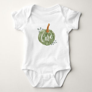 En liten Pumpkin 1st Birthday Boy Baby Bodykostym T Shirt