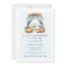 En liten Pumpkin är på hans sätt.