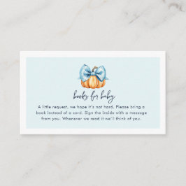 En liten Pumpkin är på hans sätt. Tilläggskort