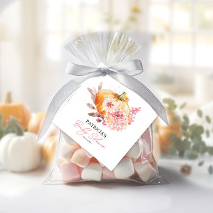 En liten Pumpkin är på väg att visa sig vara babys Gåvor Etiketter