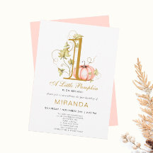 En liten Pumpkin Första födelsedag