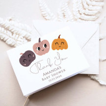 En liten Pumpkin Modern Baby Shower