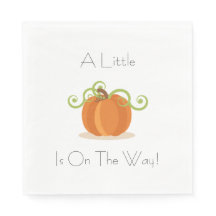 En liten Pumpkin Napkins